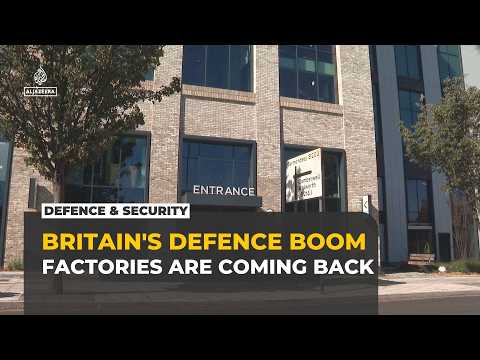 UK opens major new weapons factory as defence spending surges