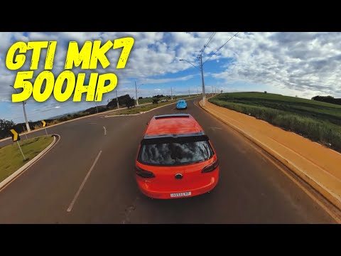 TESTEI O GTI DE 500CV COM A GO PRO 360 🔥