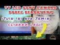 TV LED SONY 32 GAMBAR BERBAYANG UNGU ATAU BERGETAR