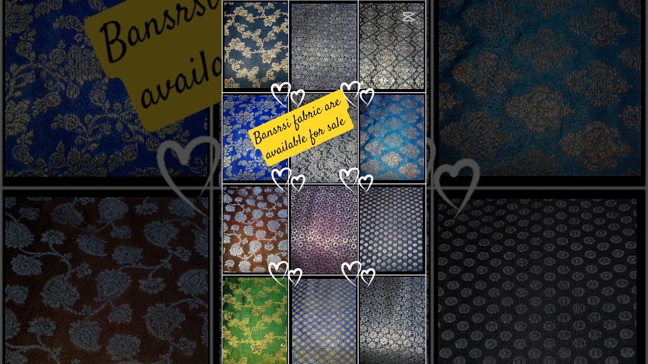 Bansrsi fabric are available for sale.#subscribe #fashion #fabric  #shortsfeed#likeshare#shorts💕