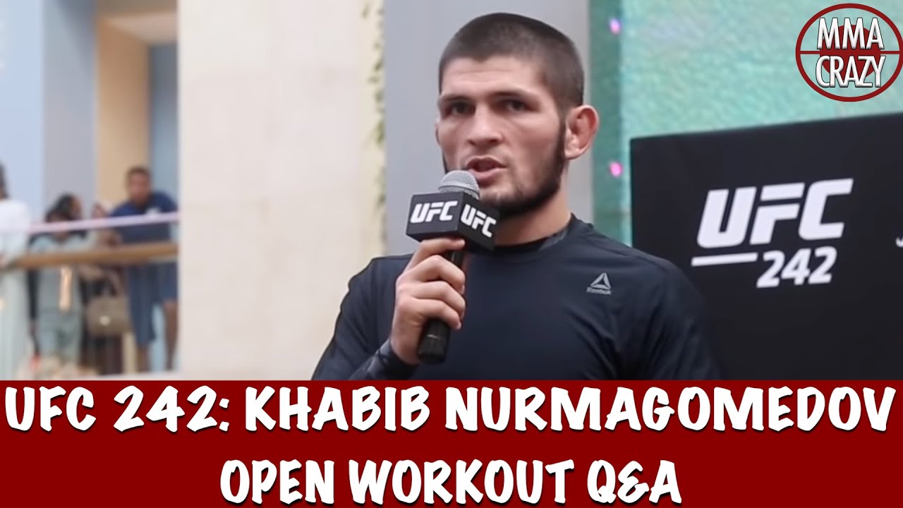 Отворени тренировки преди UFC 242