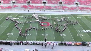 Ohio State Marching Band Country AND Western Show at Buckeye Invitational Great Sound 10 12 2013