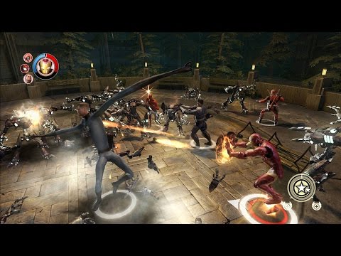 Marvel Ultimate Alliance 2 Walkthrough Part 23 (PS3, X360) Runthrough - [Anti]