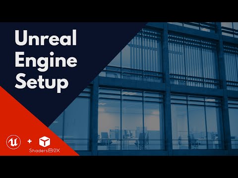 Unreal Engine setup with Shadersbox