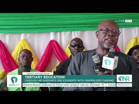 Zabzugu MP Supports 300 Tertiary Students With Financial Assistance