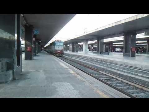 E656.009 in partenza con l' IC 705 Roma Termini - Taranto