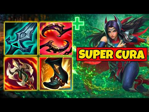 Irelia build of Super Heal with this new Bruiser item.