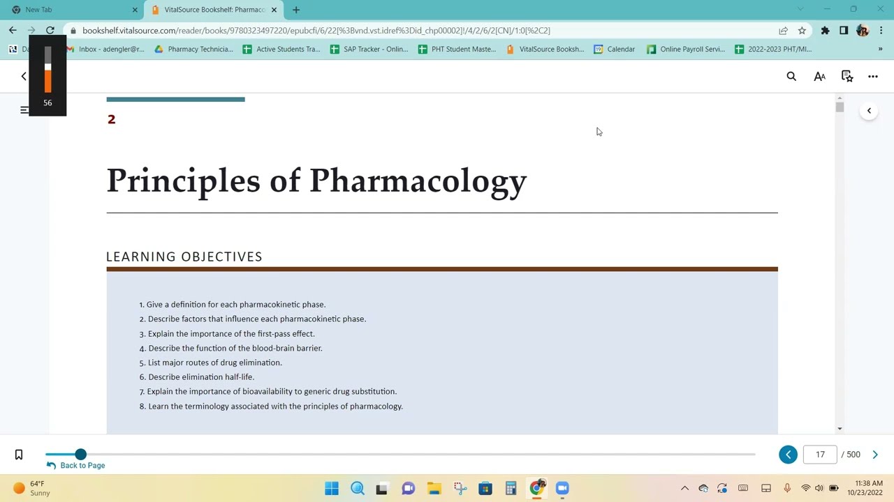 Chapter 2 Principles of Pharmacology