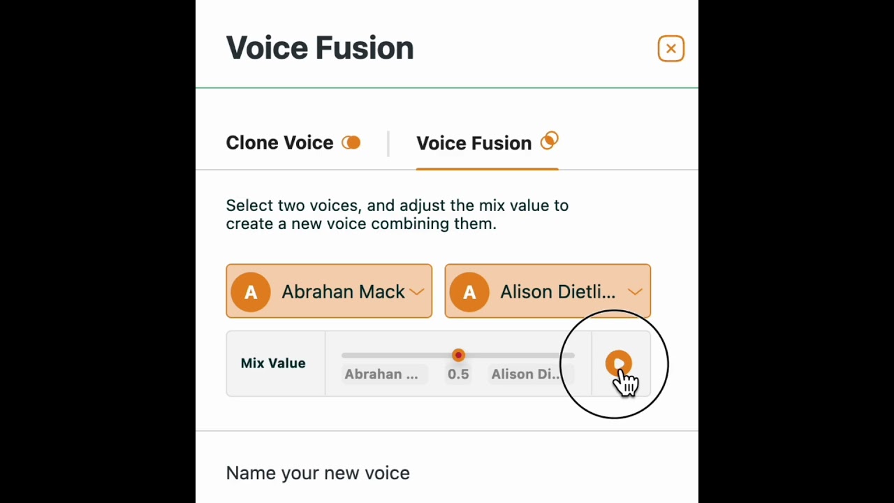 Voice Fusion with Coqui Studio