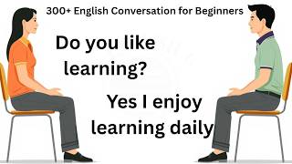 300+ English Conversation for Beginners | English Speaking Practice Beginners