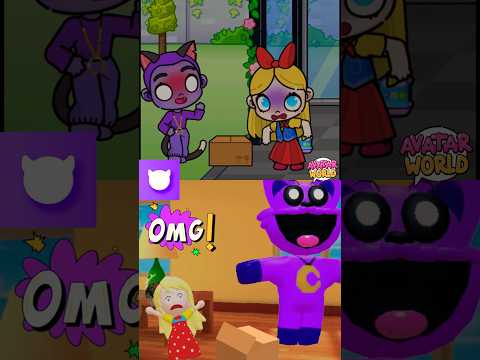 CATNAP DELIVERY 😈😱 #poppyplaytimechapter3 #avatarworld #bud #budcreate #budgame #shorts #animation