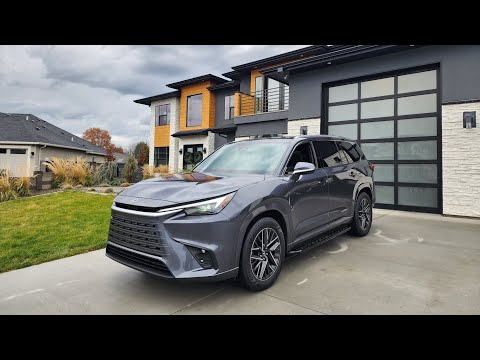 2024 Lexus TX Running boards install from