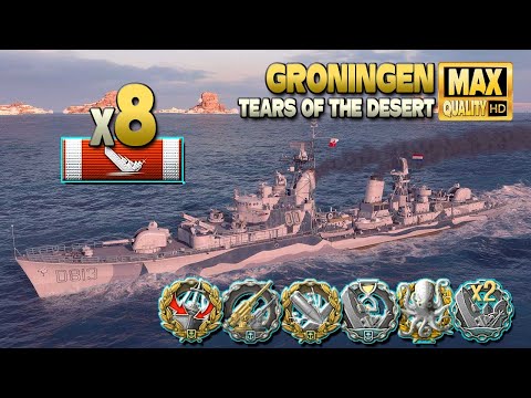 Destroyer Groningen: Good player & pure firepower - World of Warships