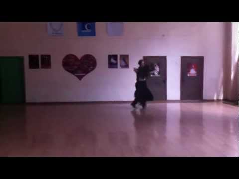 Kravchenko Vladlen - Aigerim Toktarova , Training , Quickstep