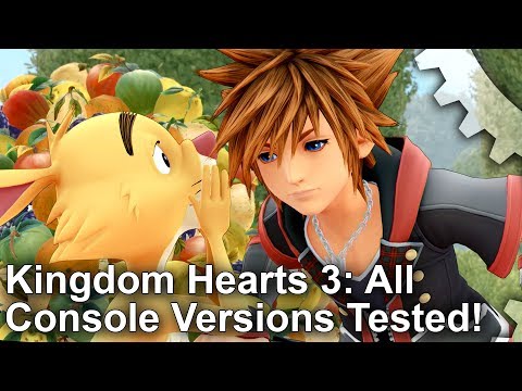 [4K] Kingdom Hearts 3 Plays Best At 60fps - But Which Console Gets Closest?