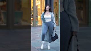 beautiful girl street fashion outfits style #tiktok #chinesefashion #mejoresstreetfashion #shorts