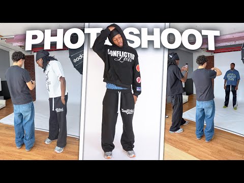 Day In The Life Of A 6 Figure Clothing Brand Owner (Photoshoot Day)