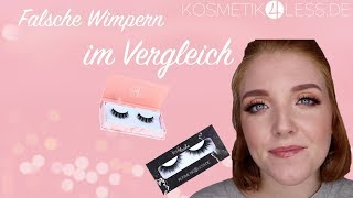 Falsche Wimpern im Vergleich | lenilash | kosmetik4less.de