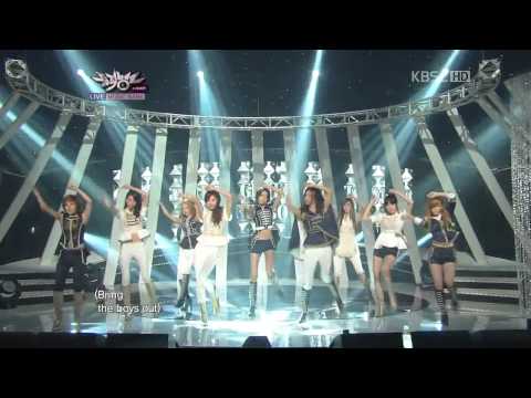 [20111104] SNSD - The Boys (Music Bank)