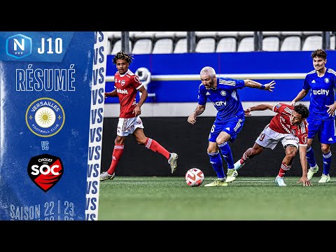 J10 I FC Versailles – SO Cholet (2-2), le résumé | National FFF 2022-2023