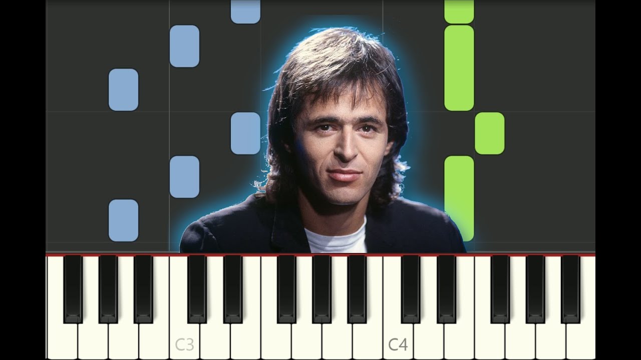 piano tutorial LA VIE PAR PROCURATION Jean Jacques Goldman, partition gratuite (pdf)