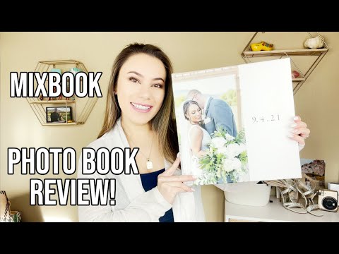 Mixbook wedding photo book | review
