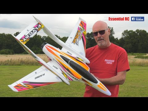 Your first RC ELECTRIC JET ? The NEW H-King FlyCat EDF FAST sport jet ! ESSENTIAL RC FLIGHT TEST