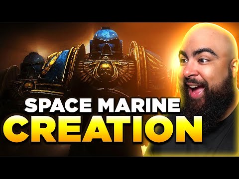 FIRST TIME WATCHING "SPACE MARINE CREATION/RECRUITMENT" By Luetin09!