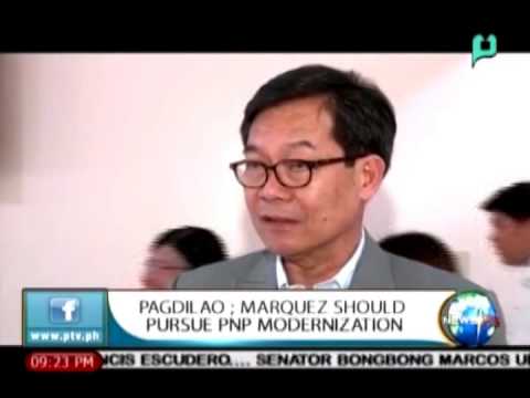 NewsLife: Pagdilao: Marquez should pursue PNP modernization ||| July 14, 2015