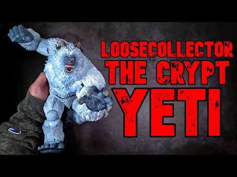 2026 LooseCollector The Crypt BIGFOOT VS YETI Action Figures!! POSING!! SCALE! MONSTROUS, Y'ALL!!