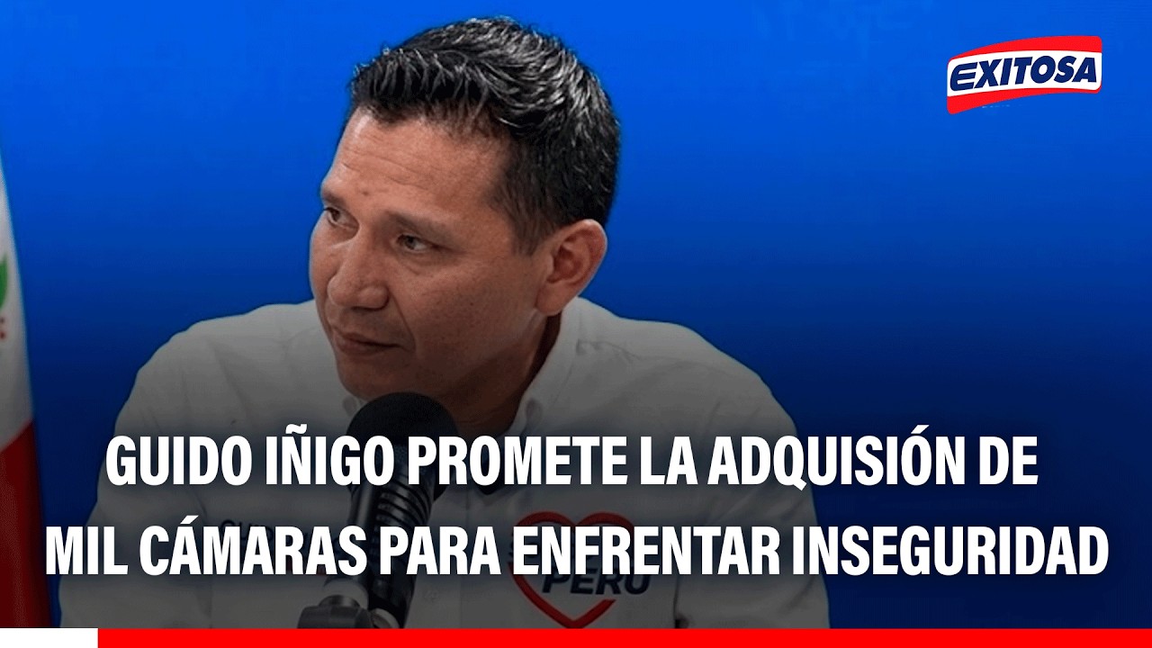 🔴🔵 Candidato Iñigo indicó que hará un trabajo articulado con el Miniter para enfrentar inseguridad