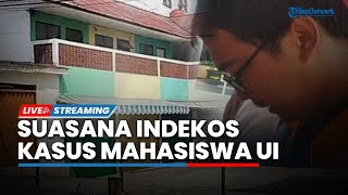 LIVE: Suasana Indekos Tempat Pembunuhan Mahasiswa UI Jelang Rekonstruksi di Kota Depok