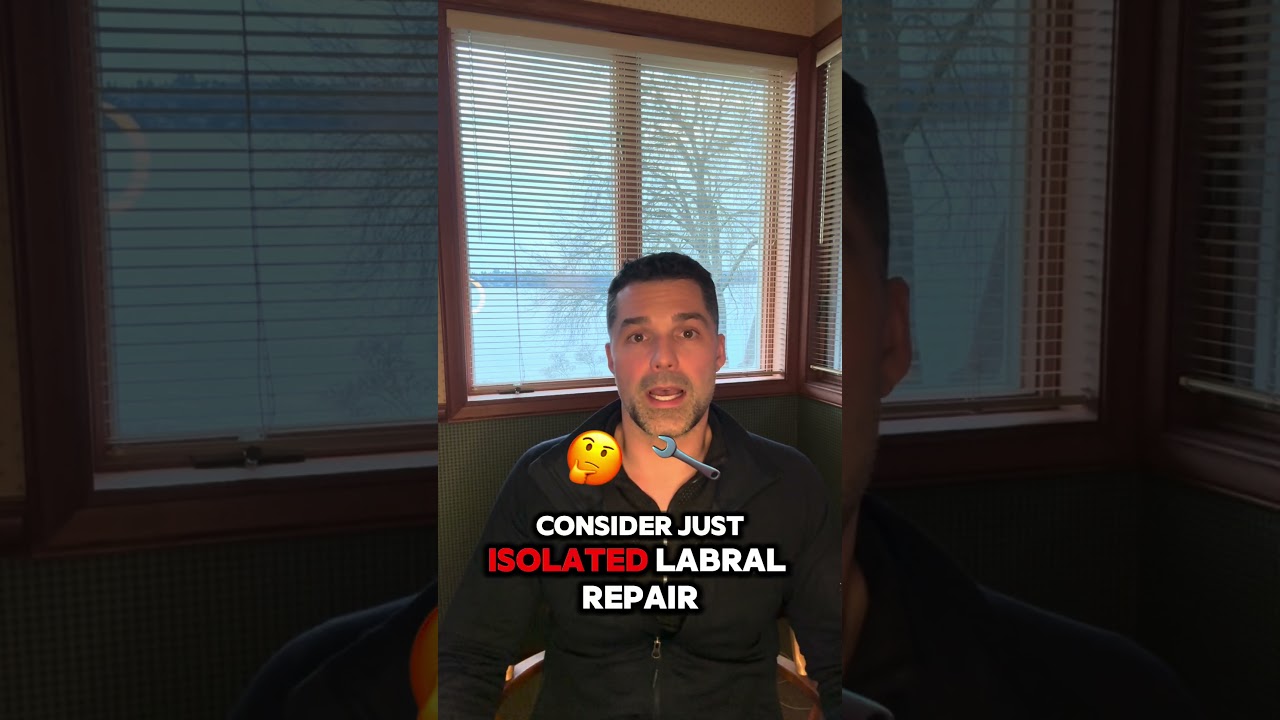 How do you fix a labral tear