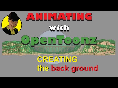 Animating with OpenToonz Tutorial - Creating the back ground