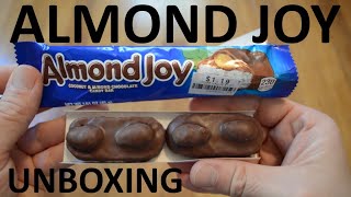 Unboxing Almond Joy Coconut & Almond Chocolate Candy Bar