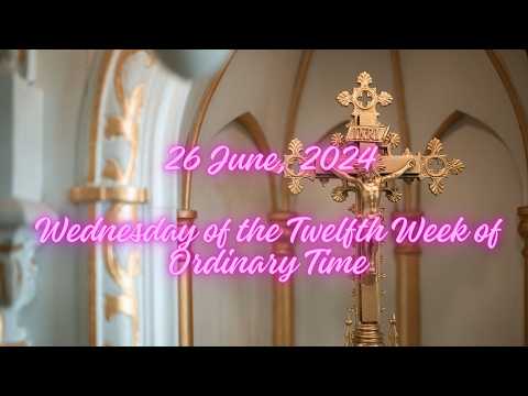 Pray the Rosary • Wednesday, June 26, 2024 ❤️ The Glorious Mysteries of the Rosary