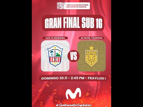 LIGA PLATINO DIABLITOS UNDERWOOD | ¡EN VIVO! GRAN JORNADA DE FINALES | Categoría Sub-16