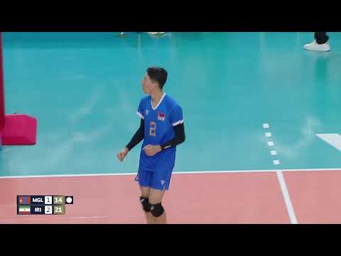 Asian Youth Games Bahrain -  Volleyball Boys - Mongolia vs Islamic Republic of Iran