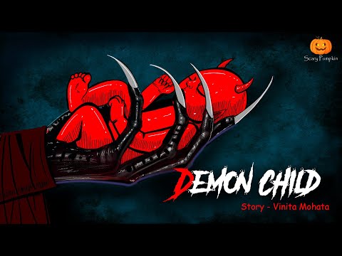 Demon Child | डीमन चाइल्ड | भूतिया बच्चा | Hindi Horror Stories | Scary Pumpkin | Animated Stories