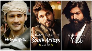 South Indian Actors Attitude Mashup status | Transformation | Mood Off | Fullscreen Whatsapp Status