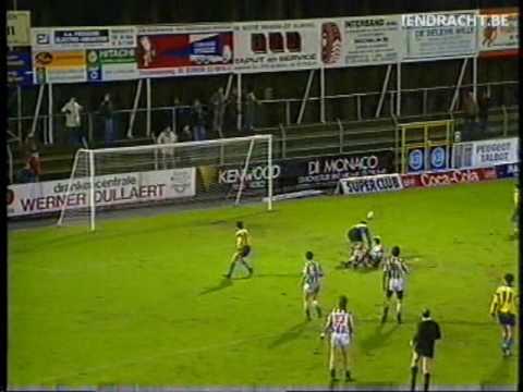 Sint Niklaas - Eendracht Aalst (1990-1991)