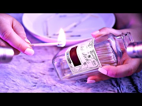 🔥 ASMR 🔥 Playing With Fire & Matches // Best Sleepy Trigger 💤 // NO TALKING