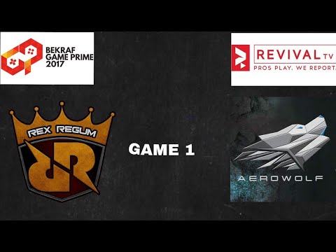 Game 1 RRQ vs AEROWOFL (Mobile Legend FINAL BEKRAF GAME PRIME) - RevivalTV