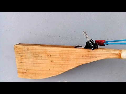 Cara membuat senapan untuk berburu tikus