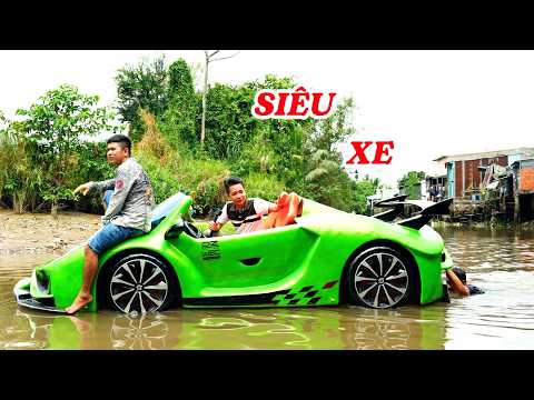 Đi xem siêu xe chạy trên mặt nước, bất ngờ gặp sự cố giữa sông - ĐỘC LẠ BÌNH DƯƠNG