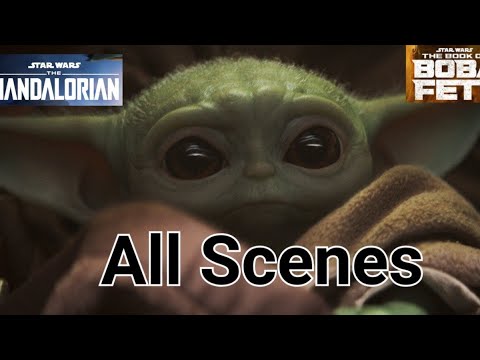 All Baby Yoda Scenes (Mandalorian S1, S2 + Book of Boba Fett S1)