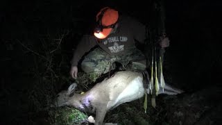 Recovery of Andy's First Recurve Bow Deer 2016