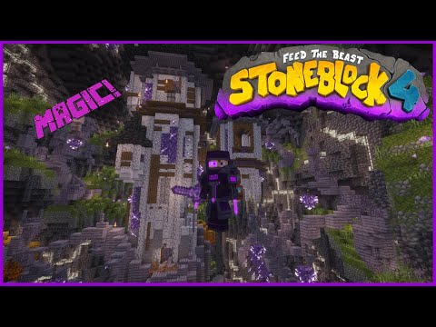 FTB Stoneblock 4 - Ep 21 - Malum! I Like This Magic Mod!