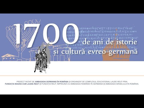 1700 DE ANI DE ISTORIE ȘI CULTURĂ EVREIASCĂ ÎN GERMANIA (321-2021)