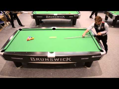 Jeff De Luna's 10-ball Break shot